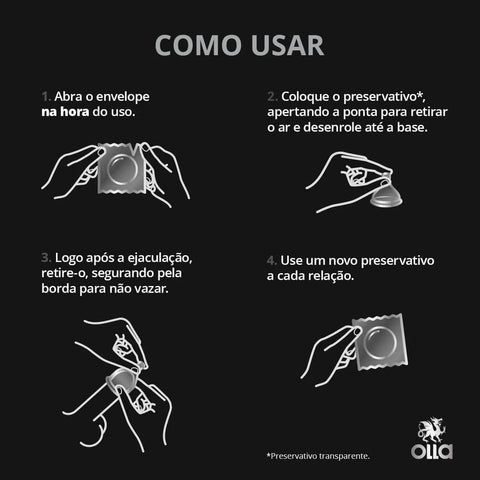 Preservativo Olla Large  6 Unidades
