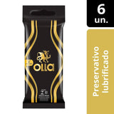 Preservativo Olla Lubrificado  6 Unidades