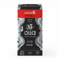 Preservativo Olla Máxima Sensação  6 Unidades