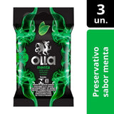 Preservativo Olla Menta  3 Unidades
