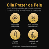 Preservativo Olla Prazer da Pele  4 Unidades