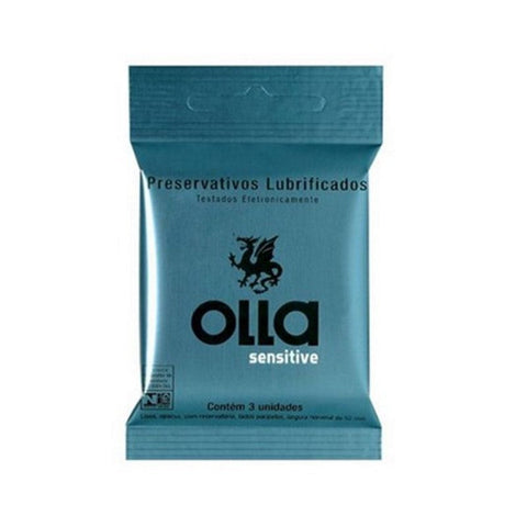 Preservativo Olla Sensitive  3 Unidades
