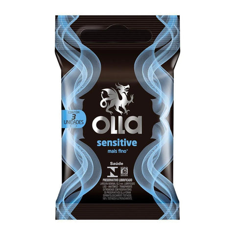 Preservativo Olla Sensitive  3 Unidades