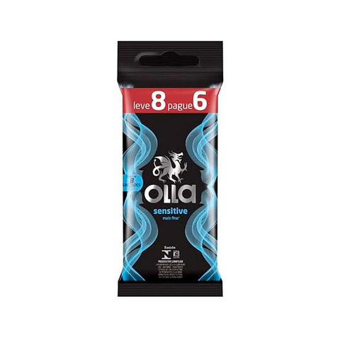 Preservativo Olla Sensitive  8 Unidades