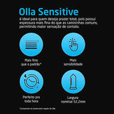 Preservativo Olla Sensitive  8 Unidades