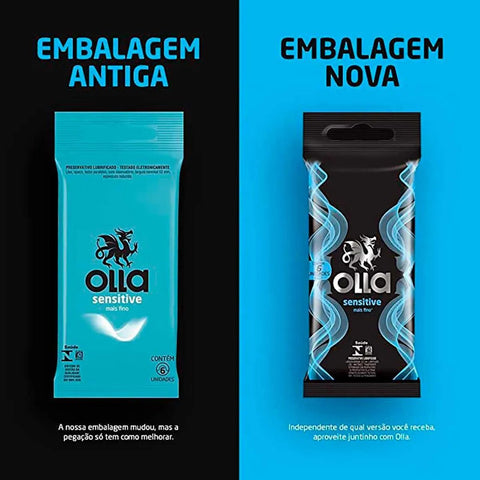 Preservativo Olla Sensitive  8 Unidades