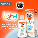 Repelente Infantil Sbp Baby Icaridina Sem Fragrância Loção 100ml