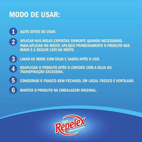 Repelente Super Repelex Loção 200ml