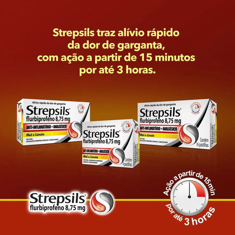Strepsils  8,75mg - 4 Unidades - Pastilha