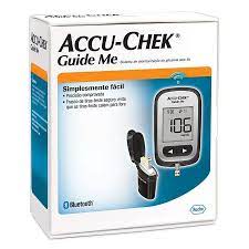 Kit Monitor de Glicemia Accu-Chek Guide Me  Monitor + 10 Tiras - 1 Unidade