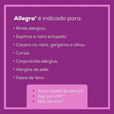 Allegra  120mg - 20 Unidades - Comprimido