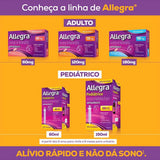Allegra  180mg - 30 Unidades - Comprimido