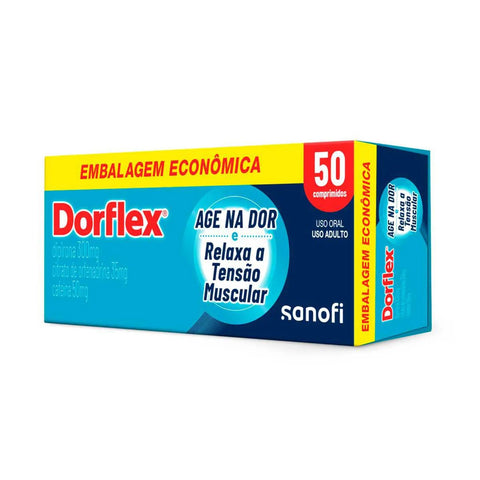Dorflex  300mg + 35mg + 50mg - 50 Unidades - Comprimido