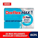 Dorflex MAX  600mg + 70mg + 100mg - 16 Unidades - Comprimido