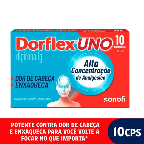 Dorflex UNO  1g - 10 Unidades - Comprimido