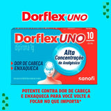 Dorflex UNO  1g - 10 Unidades - Comprimido