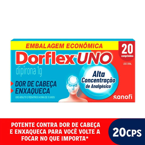 Dorflex UNO  1g - 20 Unidades - Comprimido