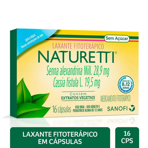 Naturetti  28,9mg + 19,5mg - 16 Unidades - Cápsula