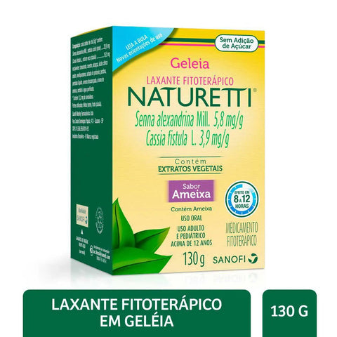 Naturetti Sabor Ameixa Sem Açúcar Geleia 130g
