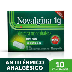 Novalgina  1g - 10 Unidades - Comprimido