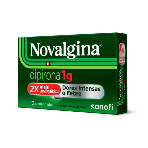Novalgina  1g - 10 Unidades - Comprimido