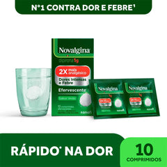 Novalgina  1g - 10 Unidades - Efervescente