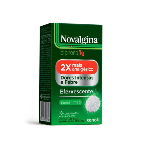 Novalgina  1g - 10 Unidades - Efervescente