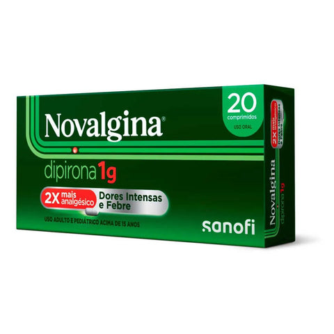 Novalgina  1g - 20 Unidades - Comprimido