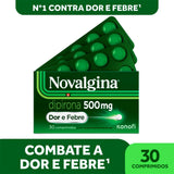 Novalgina  500mg - 30 Unidades - Comprimido