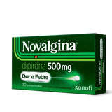 Novalgina  500mg - 30 Unidades - Comprimido
