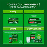 Novalgina  500mg - 30 Unidades - Comprimido