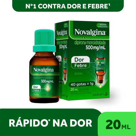 Novalgina  500mg/ml - 20 mL - Gotas