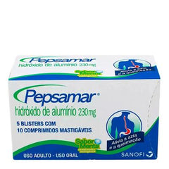 Pepsamar  50 Unidades - Comprimido - Sabor Menta