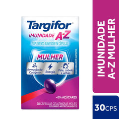 Polivitamínico Targifor Mulher Imunidade A-Z  30 Unidades - Cápsula