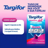 Polivitamínico Targifor Mulher Imunidade A-Z  30 Unidades - Cápsula