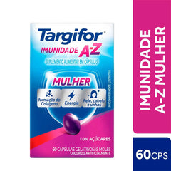 Polivitamínico Targifor Mulher Imunidade A-Z  60 Unidades - Cápsula