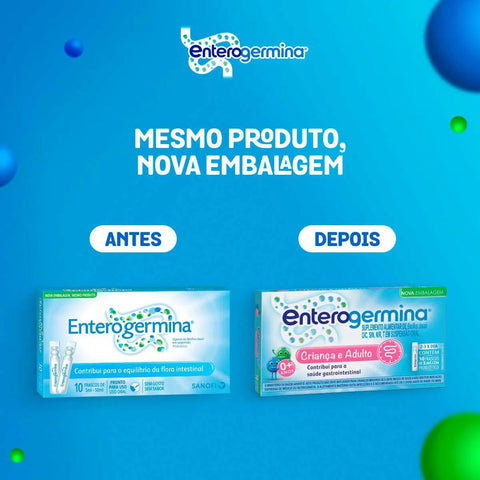 Probiótico Enterogermina  10 Unidades - Sachê