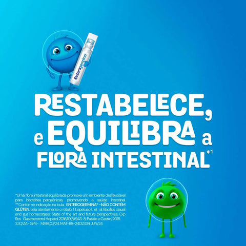 Probiótico Enterogermina  10 Unidades - Sachê