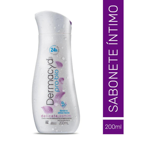 Sabonete Íntimo Dermacyd ProBio Delicata Jasmim, Líquido, 200ml