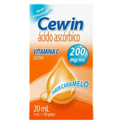 Vitamina C Cewin Targifor  200mg/mL - 20 mL - Solução