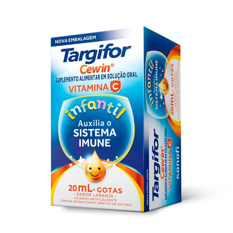 Vitamina C Cewin Targifor  200mg/mL - 20 mL - Solução