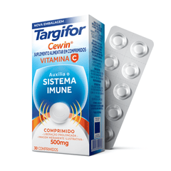 Vitamina C Cewin Targifor  500mg - 30 Unidades - Comprimido