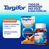 Vitamina C Targifor C  500 + 500mg - 60 Unidades - Comprimido