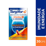 Vitamina C Targifor C  500mg + 500mg - 30 Unidades - Comprimido