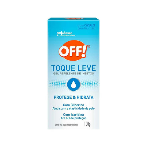 Repelente de Insetos Off! Toque Leve Icaridina Gel 100g