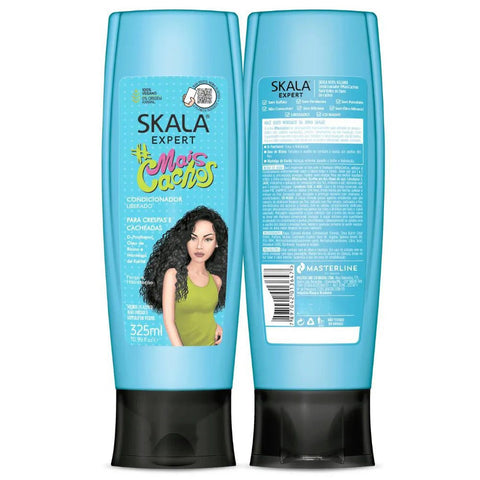 Kit Shampoo e Condicionador Mais Cachos Skala Vegano 650ml