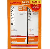 Kit Sunmax Protetor Solar Corporal Sensitive  FPS 30 + 50 - 160 mL + 60 mL