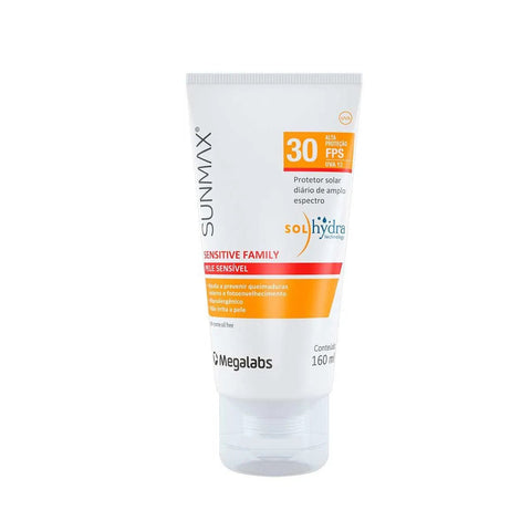 Protetor Solar Sunmax Sensitive  FPS 30 - 160 mL