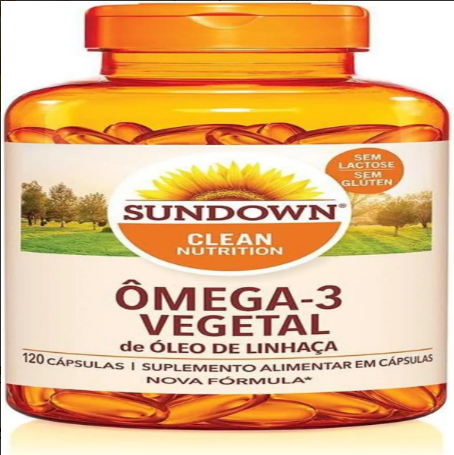 Óleo de Linhaça (Sundown)  1000mg - 120 Unidades - Cápsula