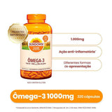 Ômega 3 (Sundown Naturals)  1000mg - 320 Unidades - Cápsula